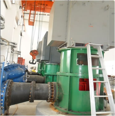 Luyang Power Plant Phase II vertical diagonal flow pump
