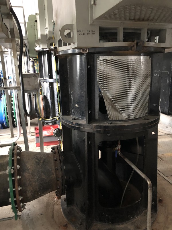 Vertical long-shaft make-up water pump of Heyuan Power Plant